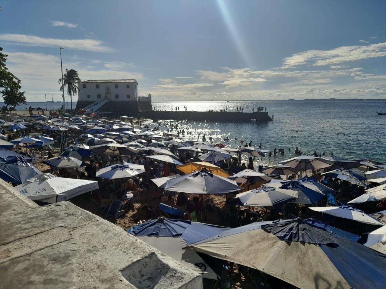 Pa 1005 Apt Porto Da Barra Carnaval Salvador Bahia Экстерьер фото